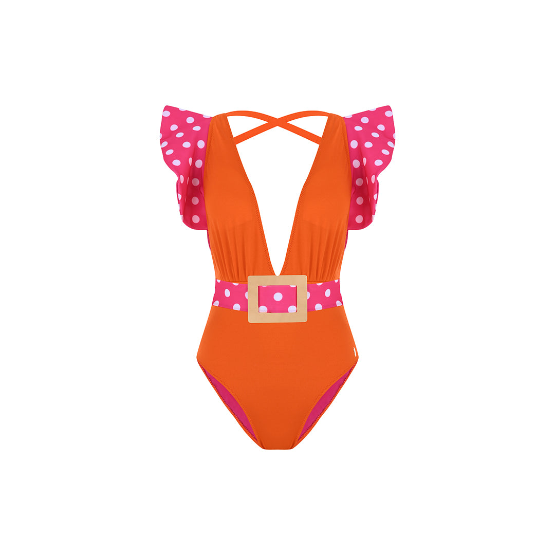 Marilyn One Piece Orange