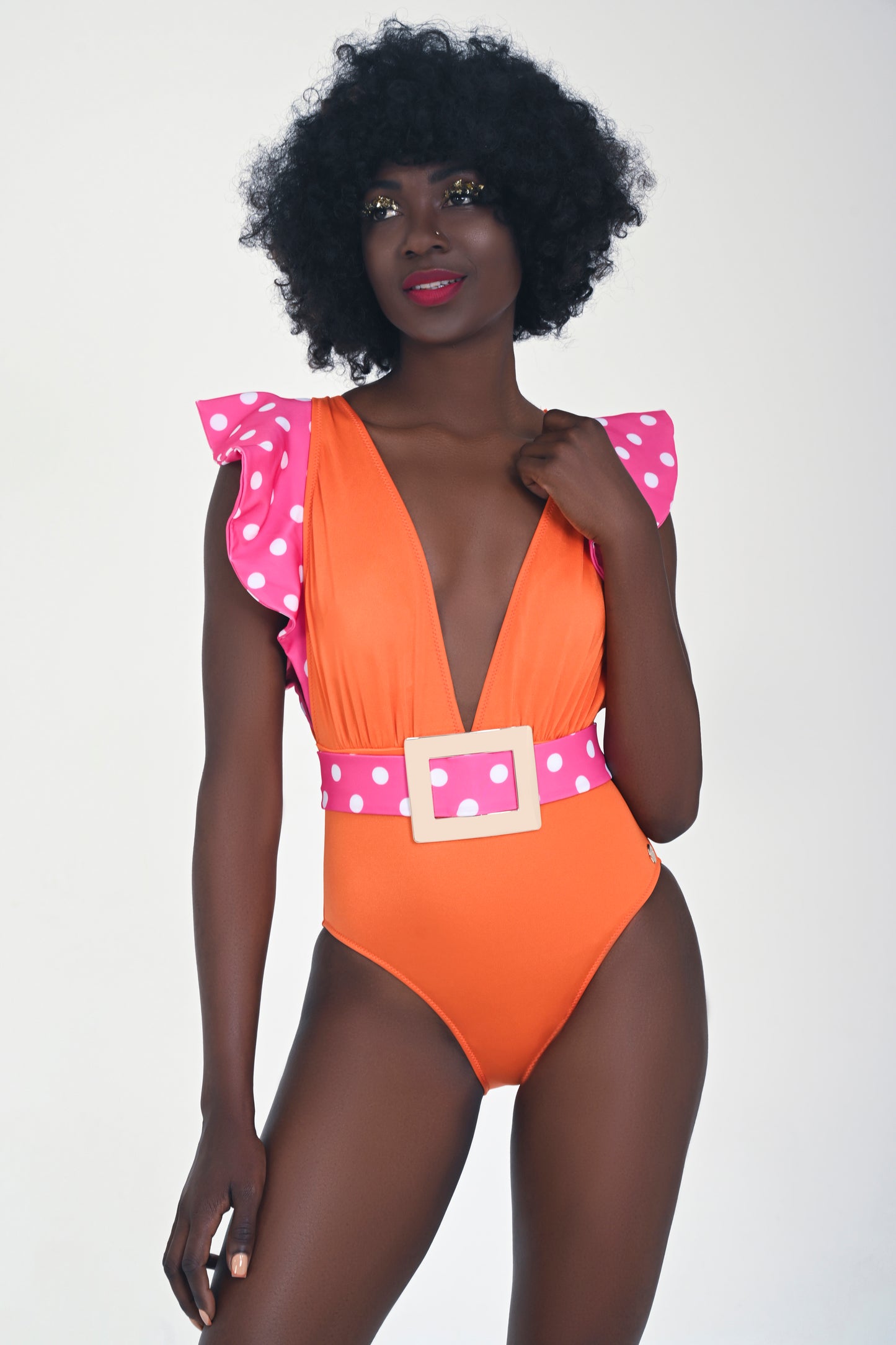 Marilyn One Piece Orange