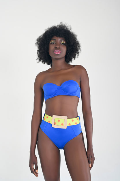 Audrey Bikini Saxe Blue