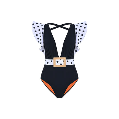 Marilyn One Piece Siyah