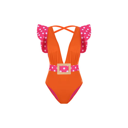 Marilyn One Piece Orange