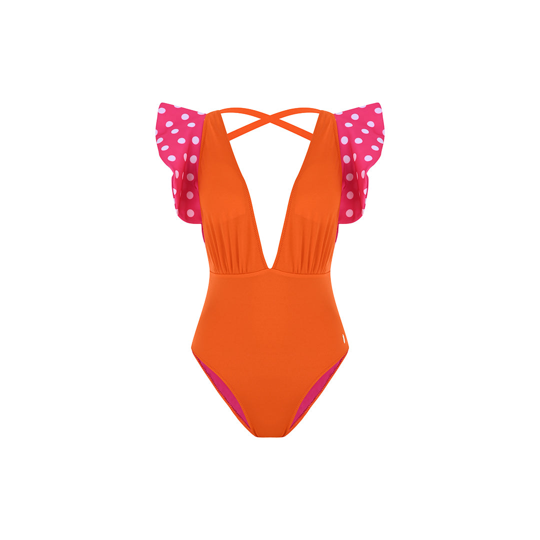 Marilyn One Piece Orange