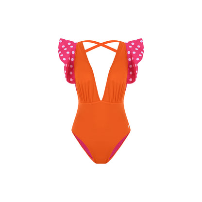 Marilyn One Piece Orange