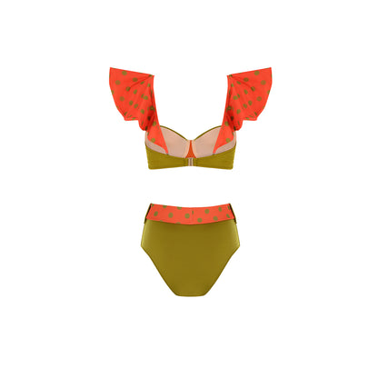 Audrey Bikini Olive Green